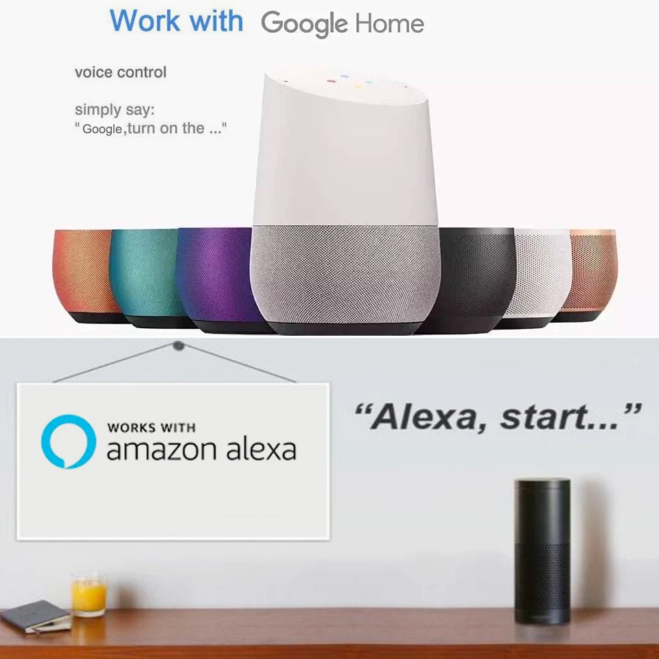 google-home,-alexa-海报图psd