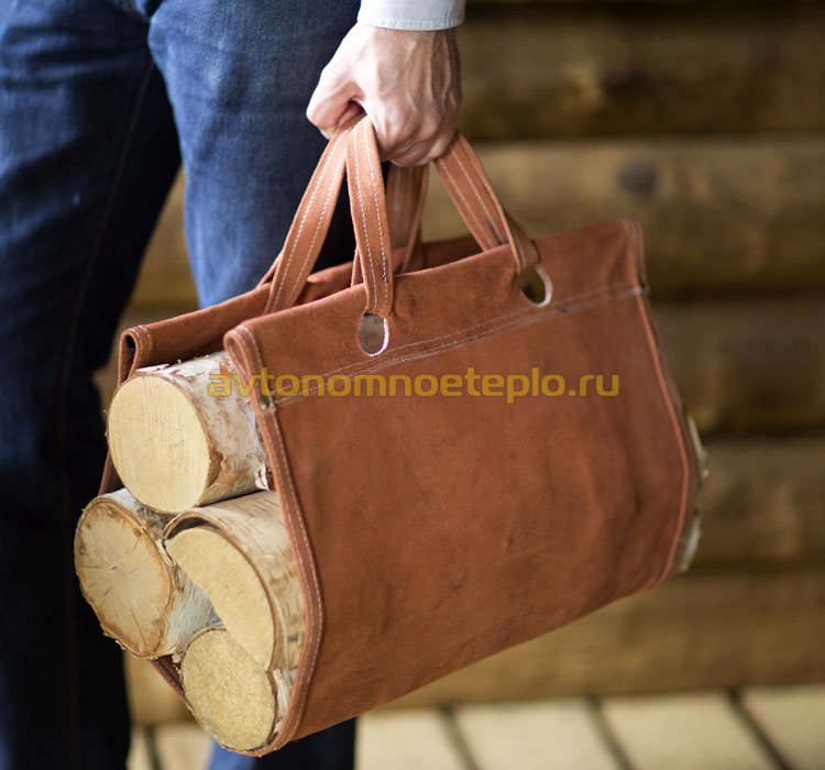 сумка для носки дров