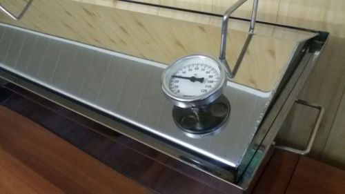 Термометр, установленные на коптильне
