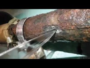 Как заделать свищ в трубе под давлением в водопроводной и отопительной системе