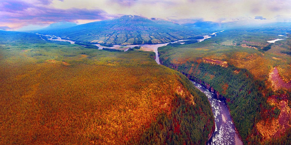 Путорана с высоты птичьего полета. Фото: Владимир КОВАЛЬ 