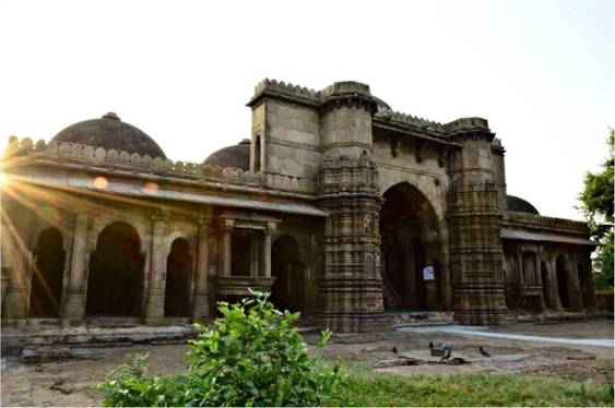 Mata Bhavani stepwell in Asarwa, Ahmadabad, Gujarat (23.044303, 72.606776).