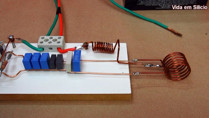 Как сделать простой индукционный нагреватель