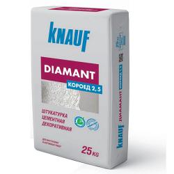 Штукатурка KNAUF DIAMANT / КНАУФ ДИАМАНТ КОРОЕД 2,5 мм (25 кг)