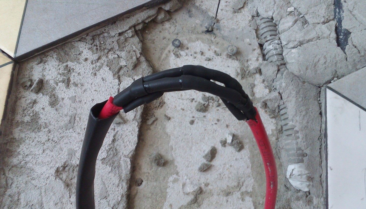 ремонт греющего кабеля
