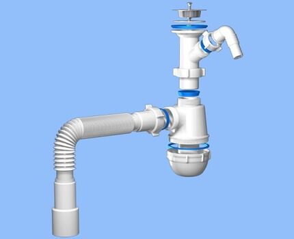 Разнообразие сифонов для обустройства канализации
