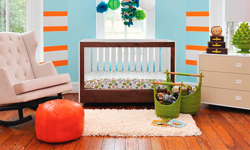 Цвет детской комнаты - варианты оформления