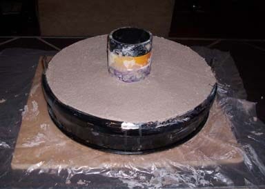 Газовая печь для плавки алюминия и бронзы