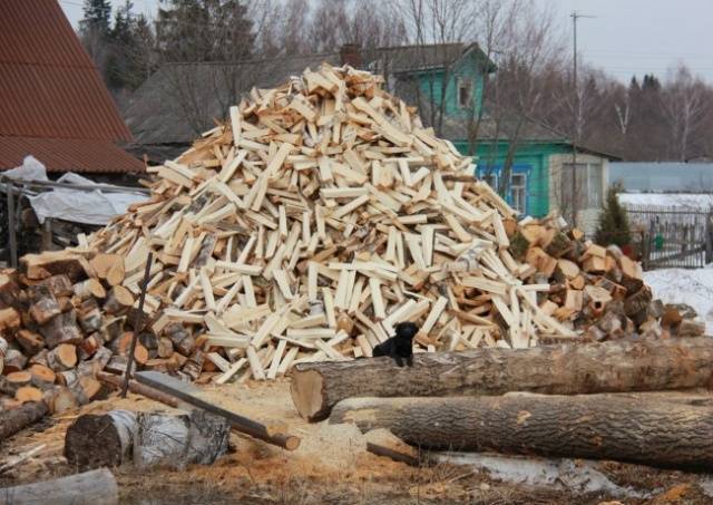 Расход дров на отопление дома 100м2