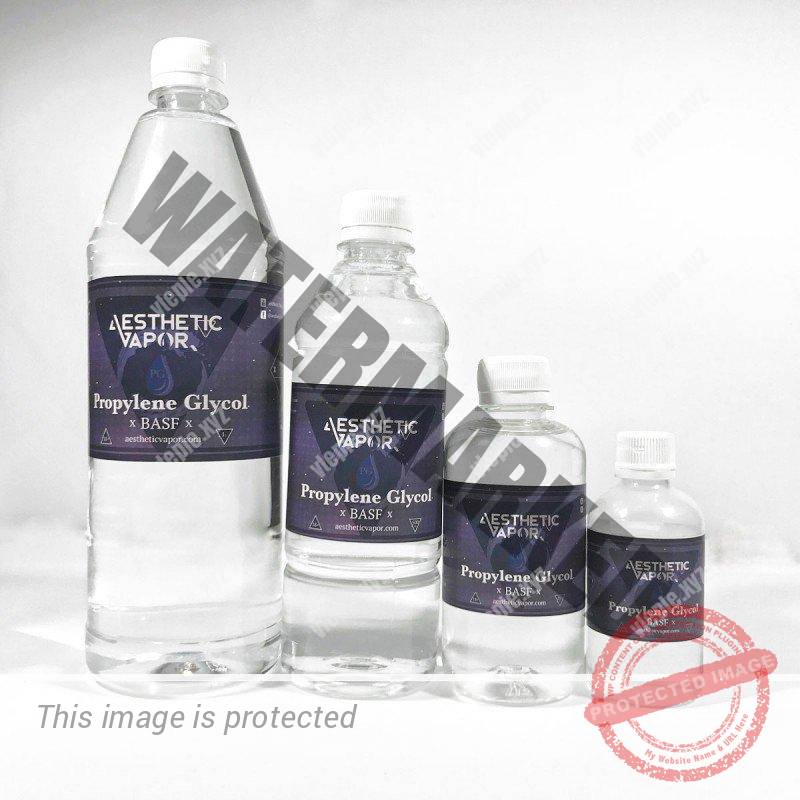 Пропиленгликоль в бутылках для пищевого применения, 4 варианта емкости